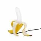 Seletti lampada a led con regolazione di intensità di luce che riproduce una banana sbucciata per metà