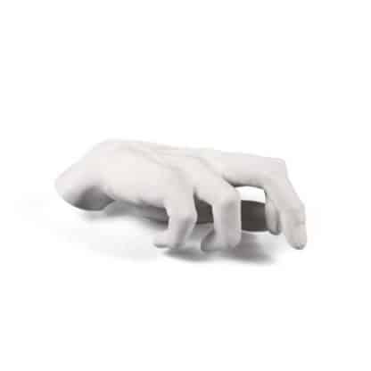 Seletti Objects marcantonio mvsevm Memorabilia riproduzione della mano maschile in porcellana bianca