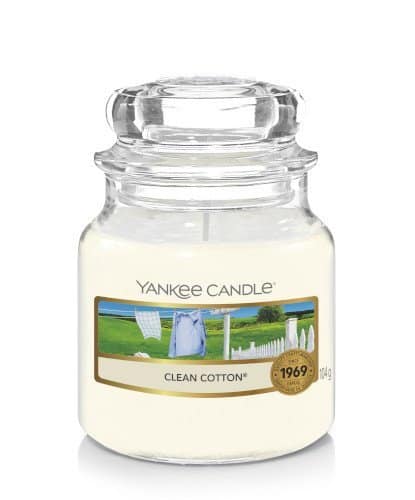 Giara piccola Yankee Candle fragranza Clean Cotton