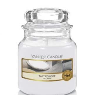 Giara piccola Yankee Candle fragranza Baby Powder