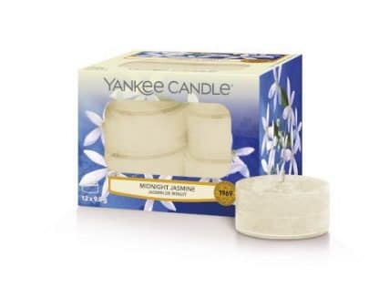 Tea light Yankee Candle fragranza Midnight Jasmine