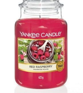 Giara grande Yankee Candle fragranza Red Raspberry