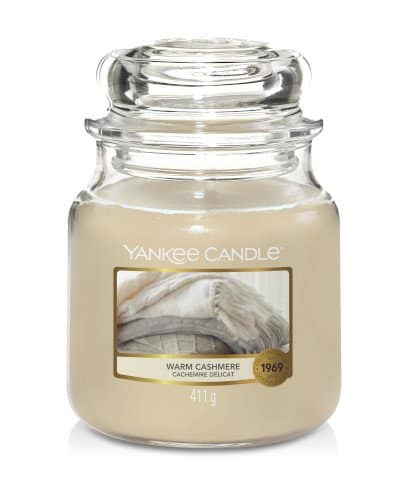 giara media Yankee Candle fragranza Warm Cashmere