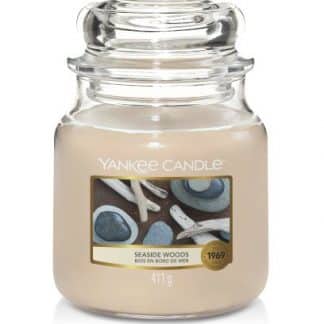 Giara media Yankee Candle fragranza Seaside Woods