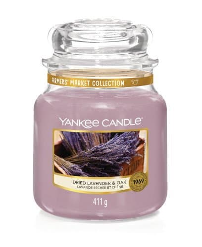 giara media yankee candle fragranza Dried Lavender & Oak