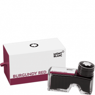flacone d'inchistro per stilografica montblanc colore Burgundy Red