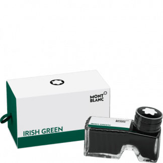 flacone d'inchistro per stilografica montblanc colore irish green
