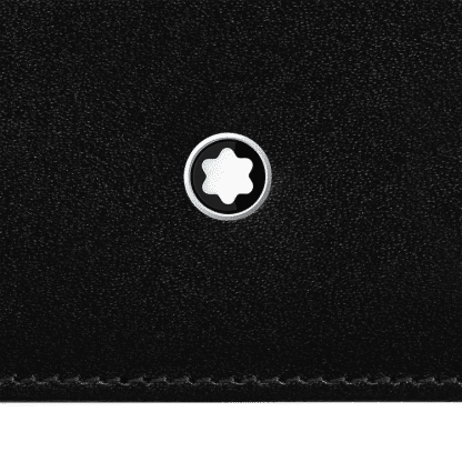 emblema Montblanc su portafoglio in pelle