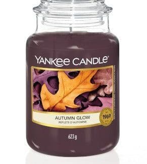 giara grande yankee candle fragranza Autumn Glow