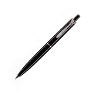 penna a sfera pelikan k 205 colore nero con finiture cromate