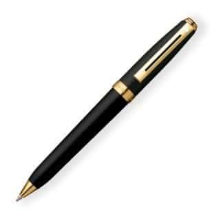 Sheaffer penna a sfera prelude matte colore nero opaco con finiture oro