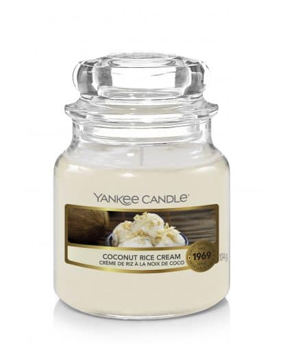 Yankee Candle giara piccola fragranza Coconut Rice Cream